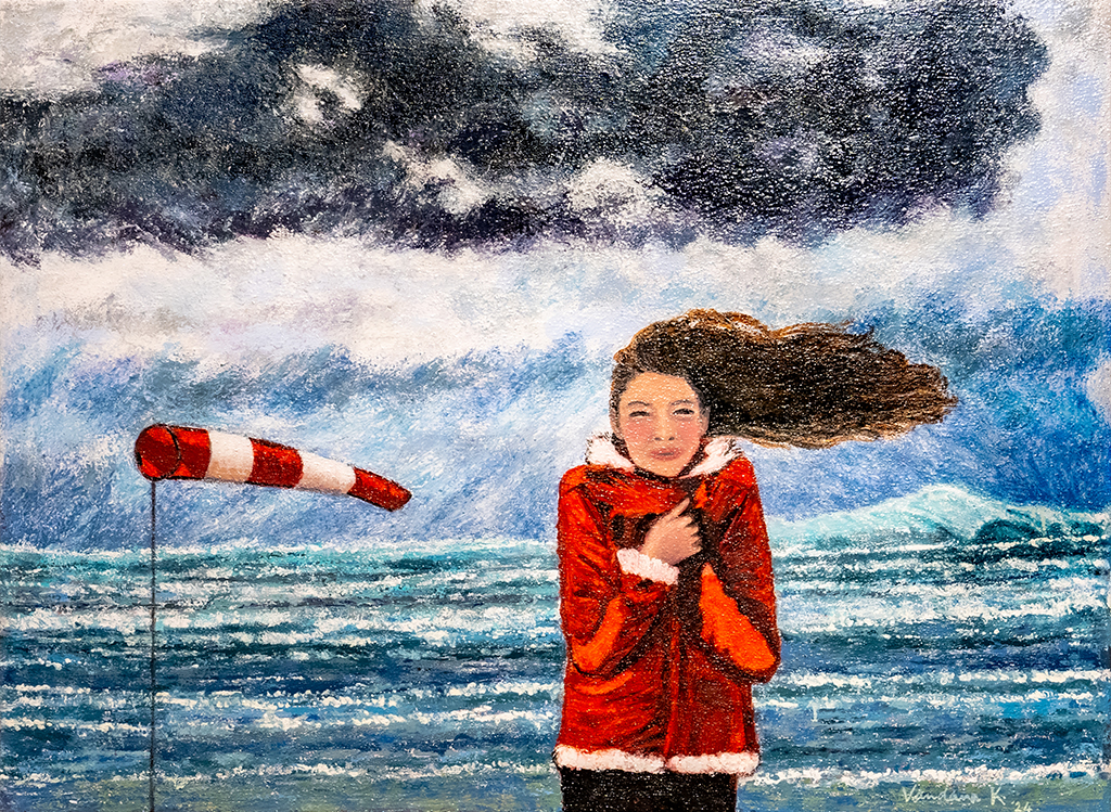 In the wind